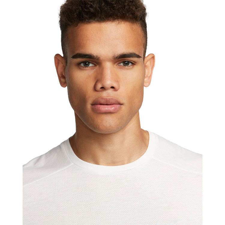 Tricou bărbătesc Nike M NK DF RDVN RISE 365 SS L Alb photo 3