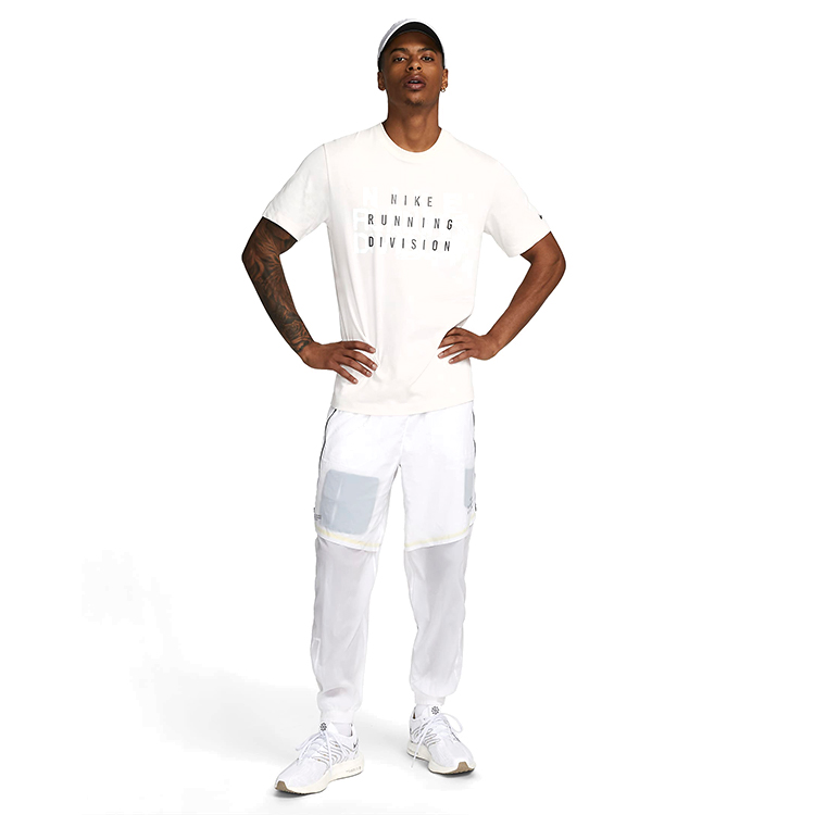 Футболка мужская Nike M NK DF TEE RUN DIVISION L белый photo 3