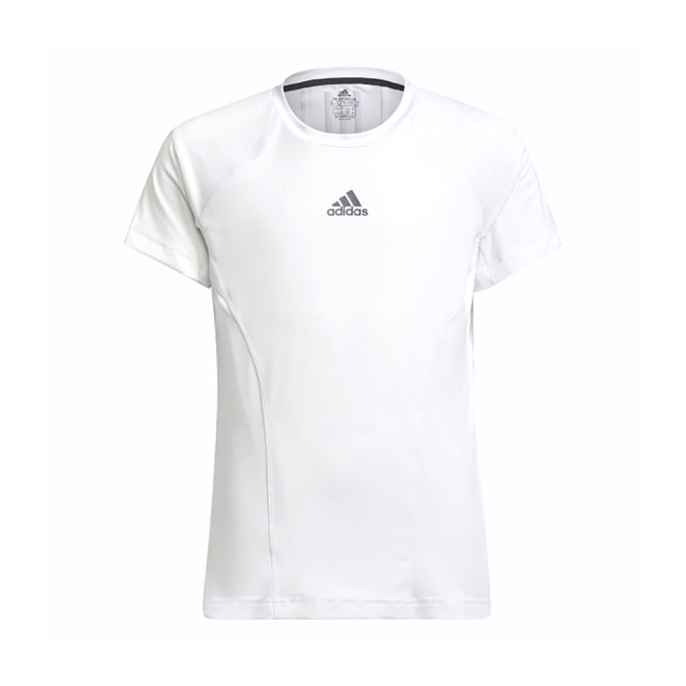 Tricou Adidas G XFG TEE / Femei / 128 / Alb photo 1 Tricou Adidas G XFG TEE / Femei / 128 / Alb photo 1