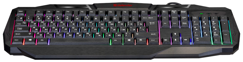 Клавиатура проводная Defender HB330 / Мембранная photo 4