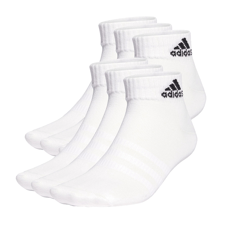 Sosete Unisex Adidas T SPW ANK 6P L Alb photo 1 Sosete Unisex Adidas T SPW ANK 6P L Alb photo 1