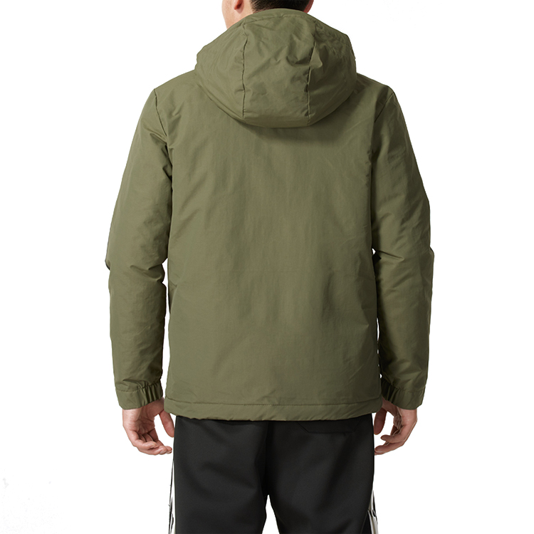 Geacă pt Barbati Adidas 3S HOODED JKT S Verde photo 4