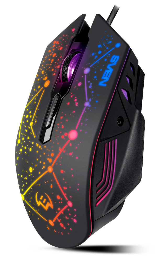 Mouse Sven RX-G 730 Negru / Optic / Negru photo 4