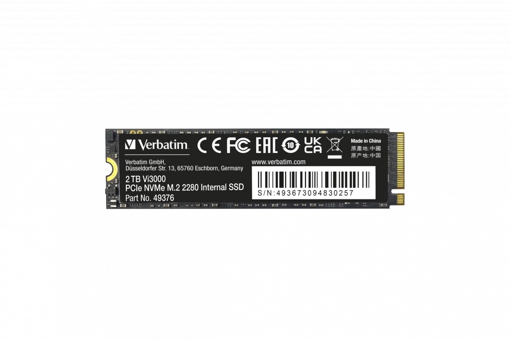 M.2 NVMe SSD Verbatim Vi3000 / 2TB photo 2