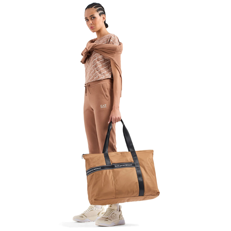 Брюки EA7 EMPORIO ARMANI PANTALONI XXS Коричневый Женский photo 2