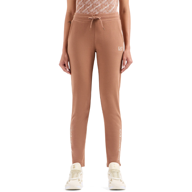 Брюки EA7 EMPORIO ARMANI PANTALONI XXS Коричневый Женский photo 3