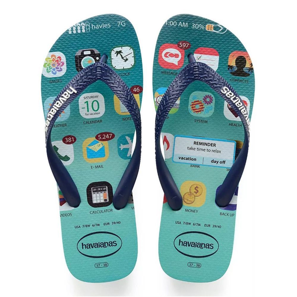 Slapi Havaianas MOOD pt Barbati / 39/40 / Albastru photo 1 Slapi Havaianas MOOD pt Barbati / 39/40 / Albastru photo 1