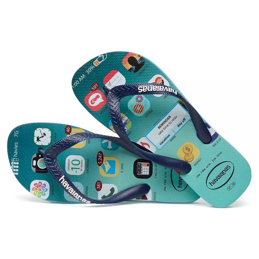 Slapi Havaianas MOOD pt Barbati / 39/40 / Albastru photo 4