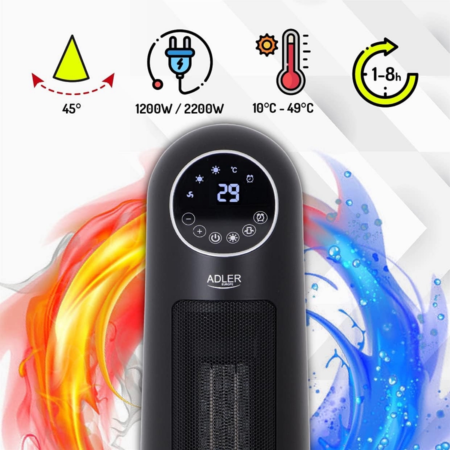 Тепловентилятор Adler AD7731 photo 7