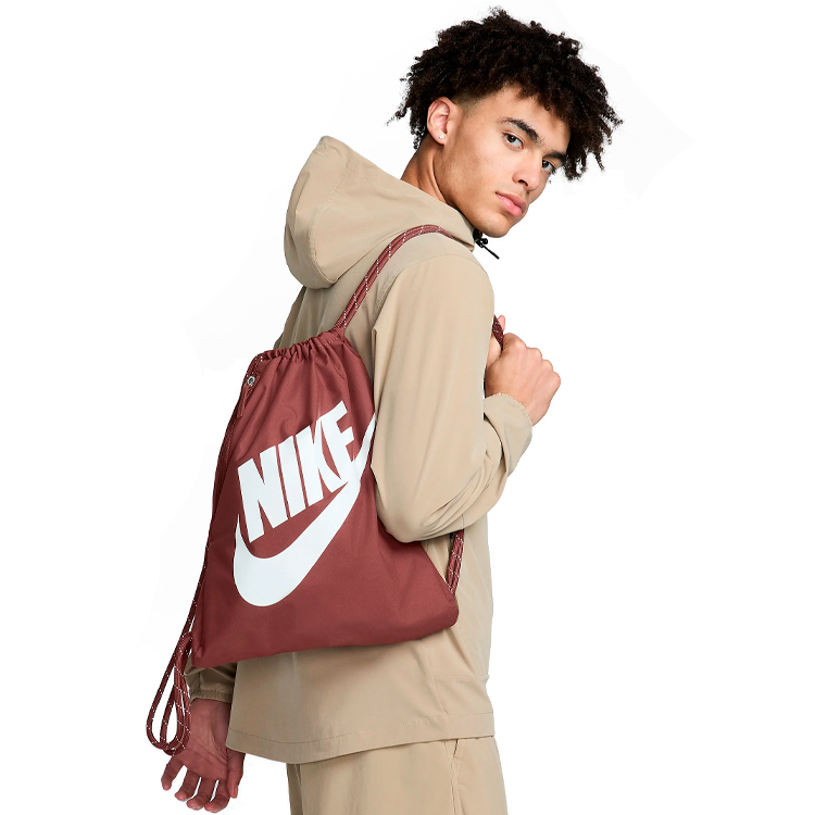 Sac pentru sport  Nike NK HERITAGE DRAWSTRING/DC4245-231/Bordo photo 5