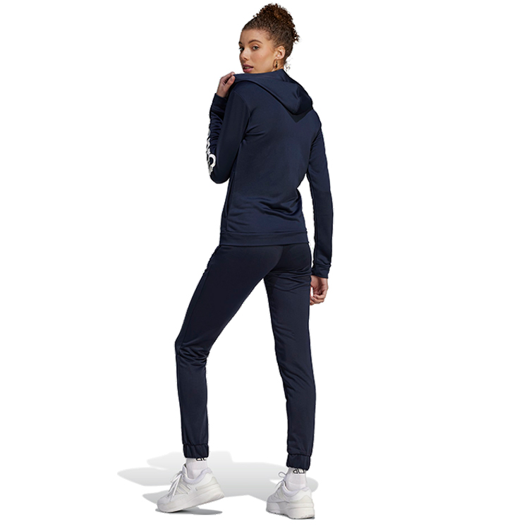 Costum Sportiv Adidas W LINEAR TS L Albastru Femei photo 3