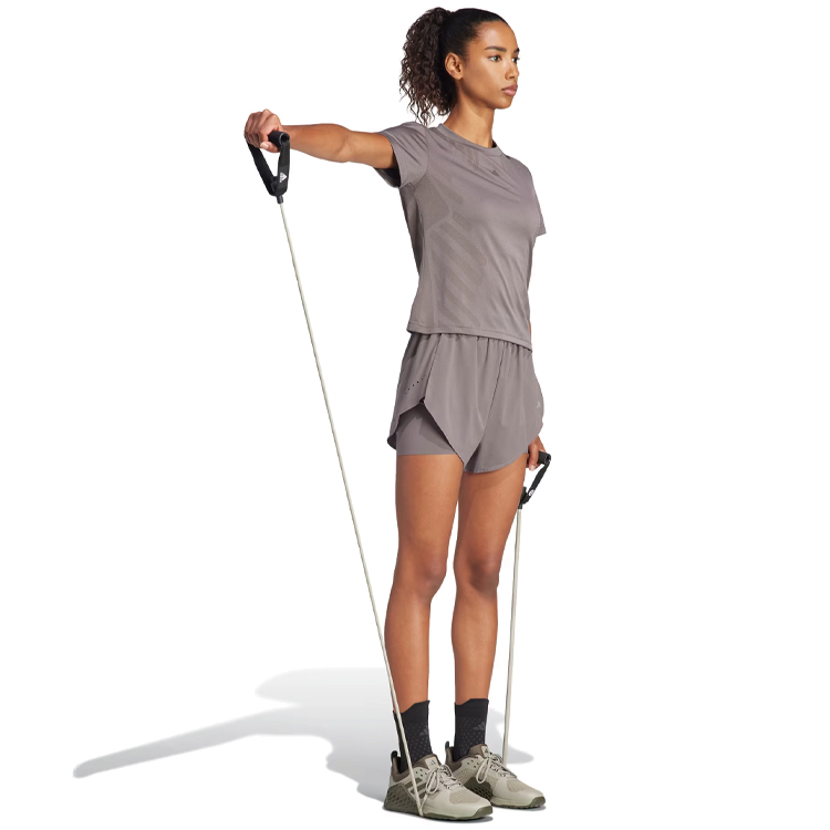 Футболка Adidas HR HIIT AIRCH T / Женский / XS / Коричневый photo 2
