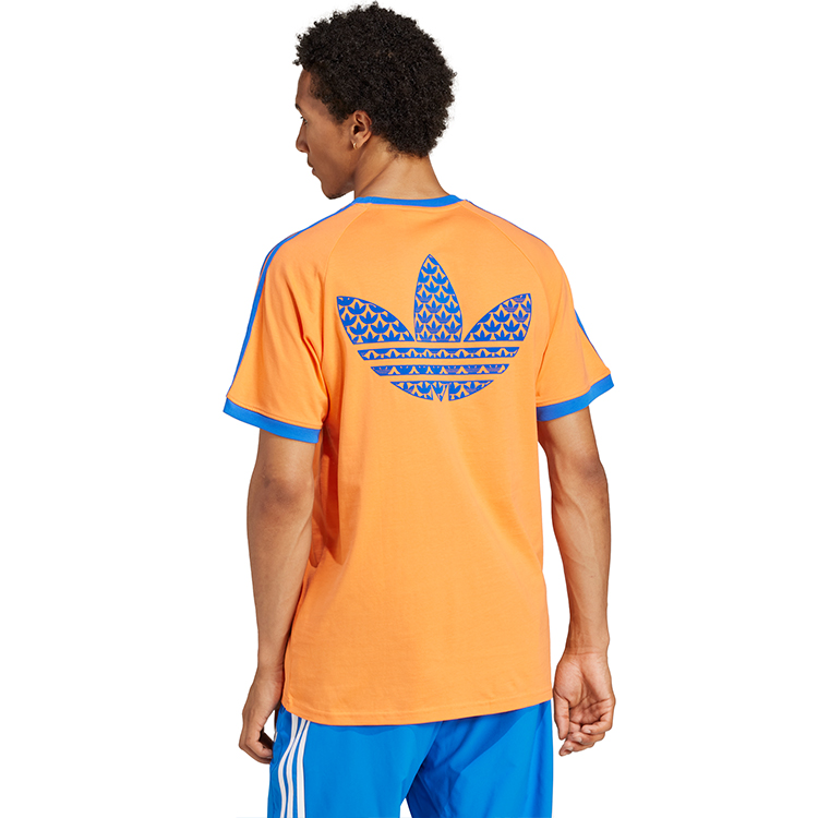 Tricou bărbătesc Adidas Q2 MONOGRAM CAL XS Oranj photo 4