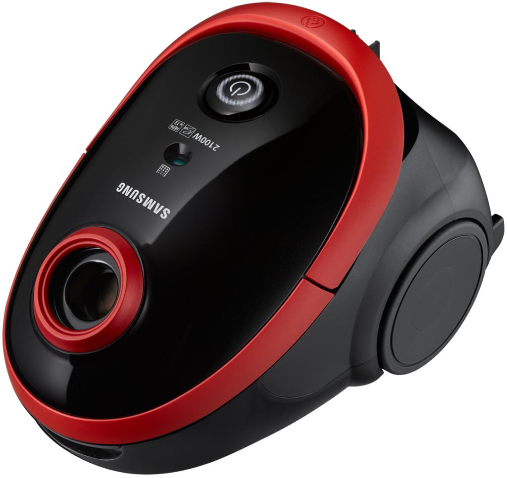 Пылесос с мешком Samsung VCC5491H31 / 2100Вт / Черный с красным photo 3