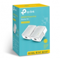 TP-LINK  TL-PA4010 Kit, AV500 Powerline Adapter Starter Kit, Compact Size, 500Mbps Powerline Datarate, 1 Lan Port, Power Socket, HomePlug AV, Green Powerline,  Plug and Play, Pair Button, Range 300 meters in house thumbnav 4