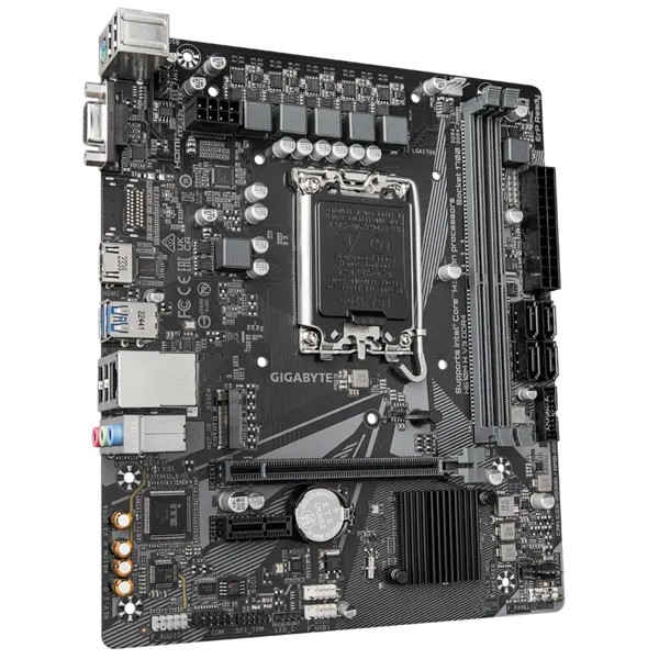 Материнская плата GIGABYTE H610M H V3 DDR4/ 1700/ H610/ DDR4/ mATX photo 3