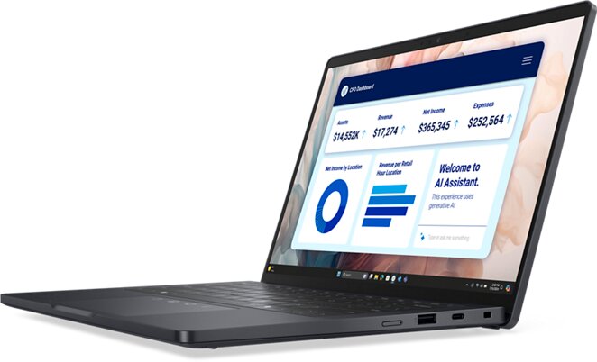 Ноутбук 13.0” DELL Pro 13 Premium / FHD+/ Intel Core Ultra 7 268V/ 32GB/ 1TB SSD/ Win11Pro/ Gray photo 3