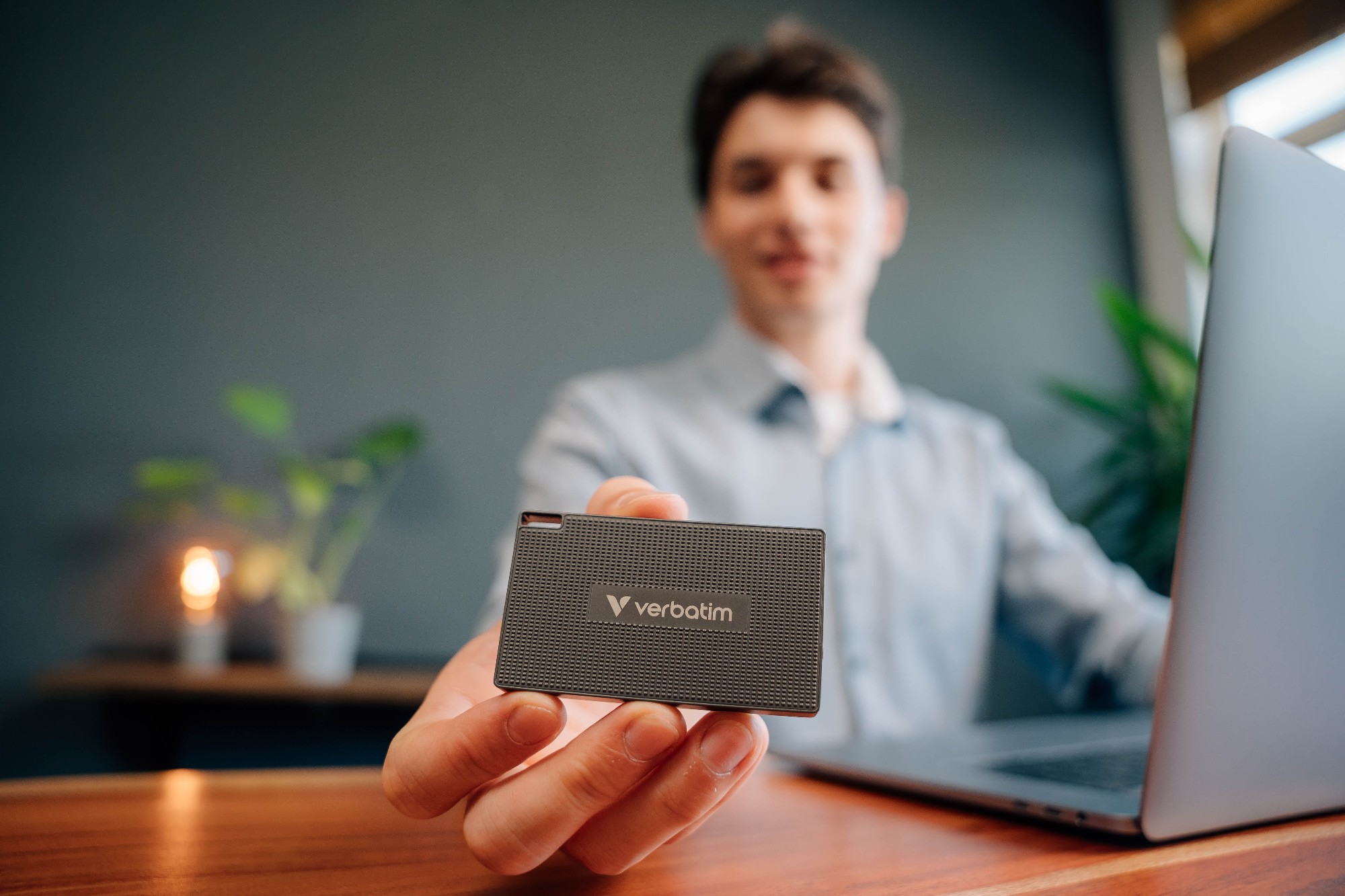 Внешний M.2 SSD Verbatim Metal Mini SSD / 1TB / USB3.2 Gen 2x2 Type-C photo 5