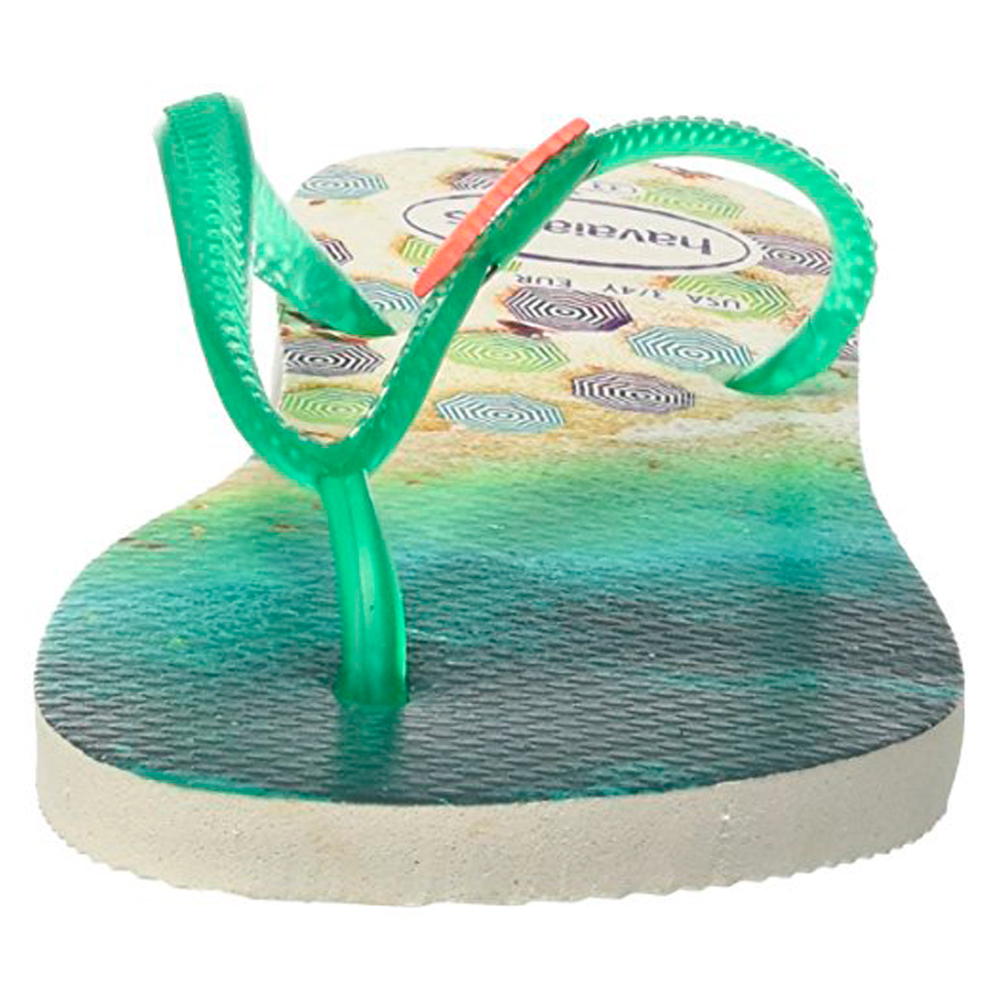 Slapi Havaianas SLIM PAISAGE pt Femei / 35/36 / Verde photo 6