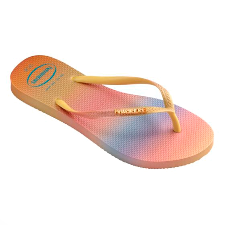 Slapi Havaianas SLIM GRADIENT pt Femei / 35/36 / Galben photo 2