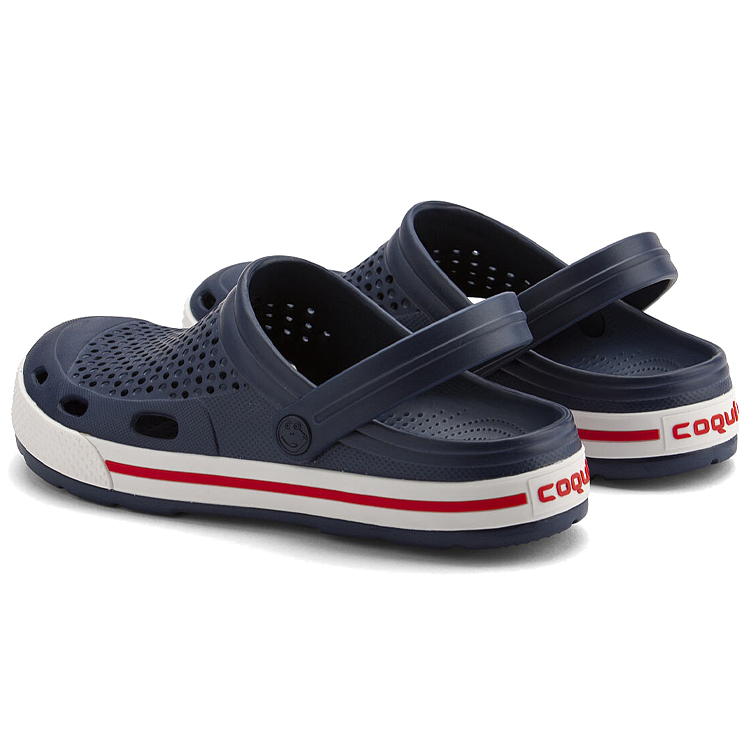 Slapi COQUI Clogs LINDO pt Barbati / 41 / Albastru-alb photo 4
