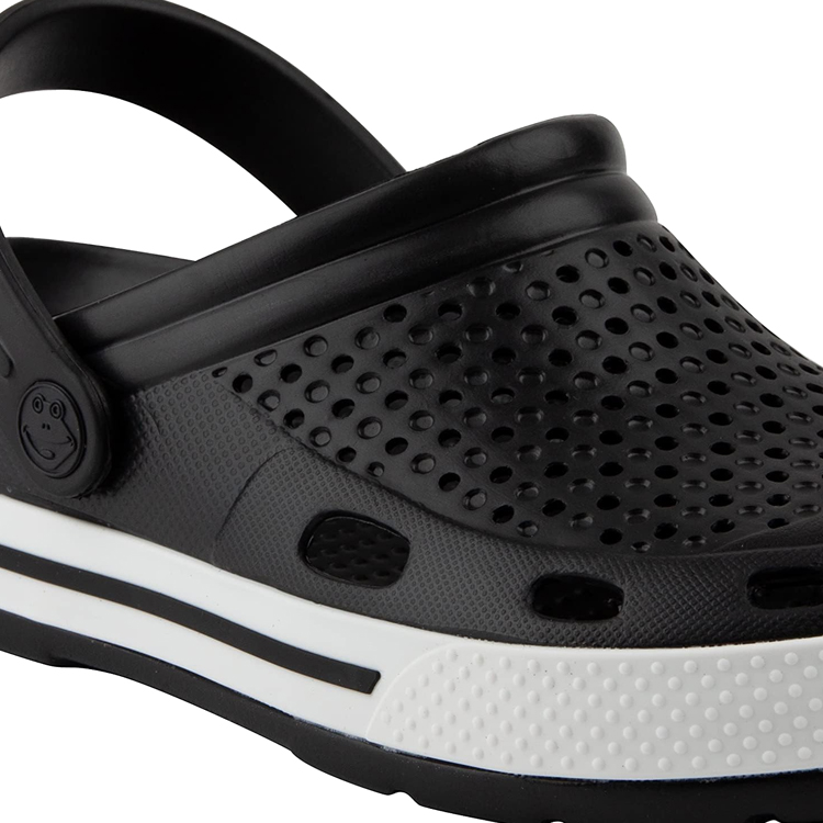 Slapi COQUI Clogs LINDO pt Barbati / 41 / Negru-alb photo 5