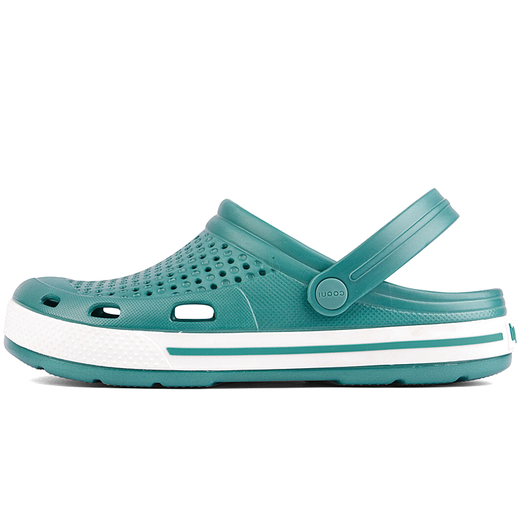 Slapi COQUI Clogs LINDO pt Barbati / 41 / Verde-alb photo 1