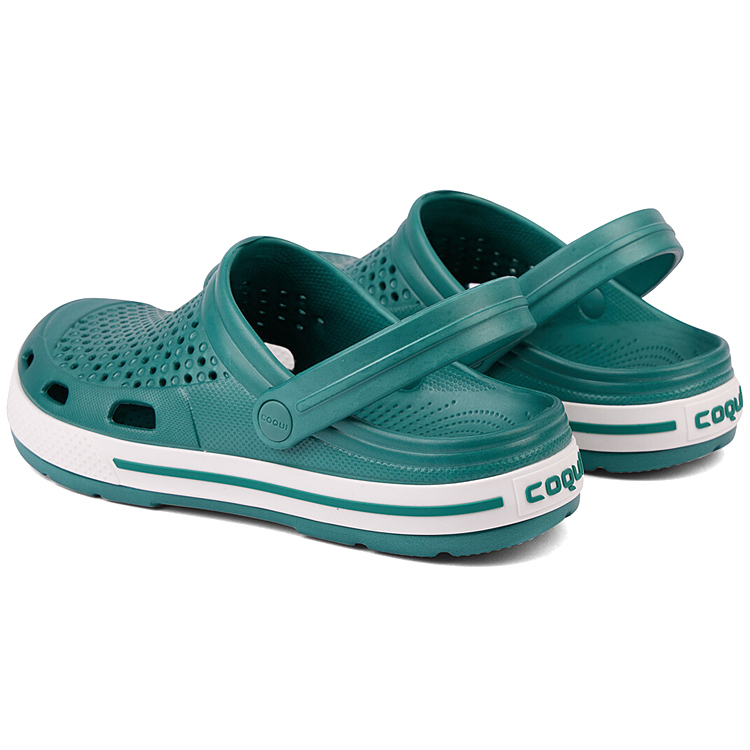 Slapi COQUI Clogs LINDO pt Barbati / 41 / Verde-alb photo 4