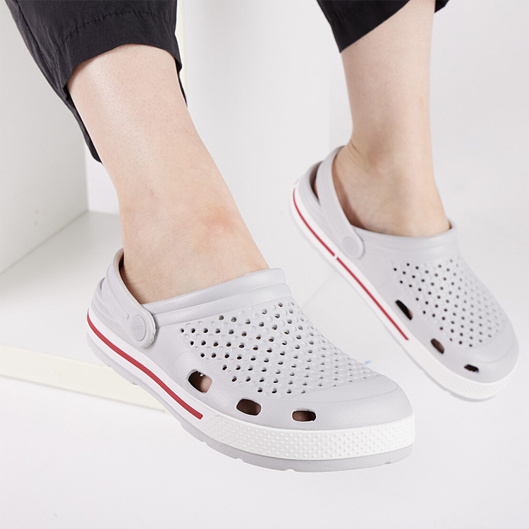 Slapi COQUI Clogs LINDO pt Femei / 36 / Gri-alb photo 5