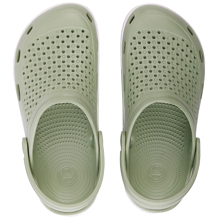 Slapi COQUI Clogs LINDO pt Femei / 36 / Verde-alb photo 3