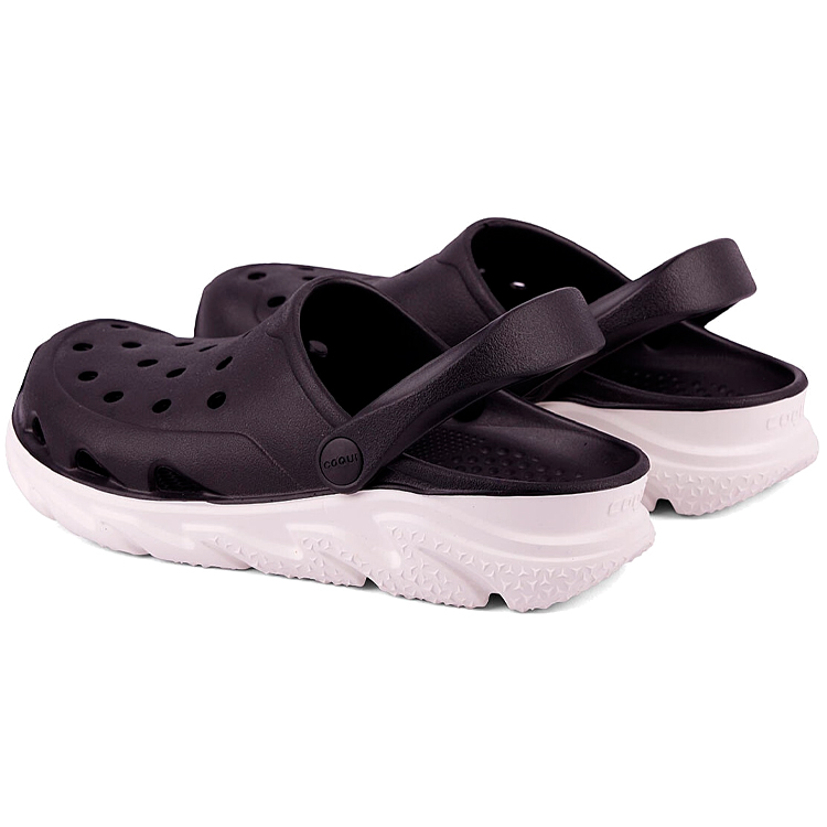 Slapi COQUI Clogs CODY DUAL pt Barbati / 41 / Negru-alb photo 3
