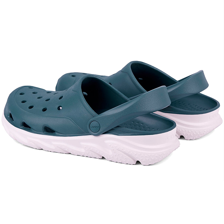 Slapi COQUI Clogs CODY DUAL pt Barbati / 41 / Gri-alb photo 3