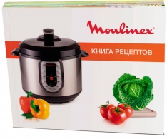Multifierbator Moulinex CE500E32, 1000 W, 21 programe, Argintiu cu negru thumbnav 4