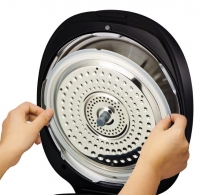 Multifierbator Moulinex CE502832, 1000 W, 37 programe, Argintiu cu negru thumbnav 4