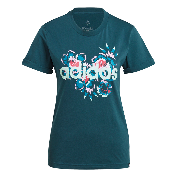 Tricou Adidas W FARM G T XS Verde Femei photo 1