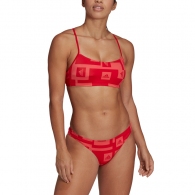 Costum p/u inot Adidas BARS AOP BIKINI thumbnav 4