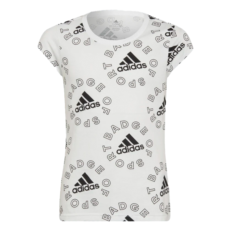 Tricou Adidas G LOGO T ESS / Femei / 140 / Alb photo 1 Tricou Adidas G LOGO T ESS / Femei / 140 / Alb photo 1