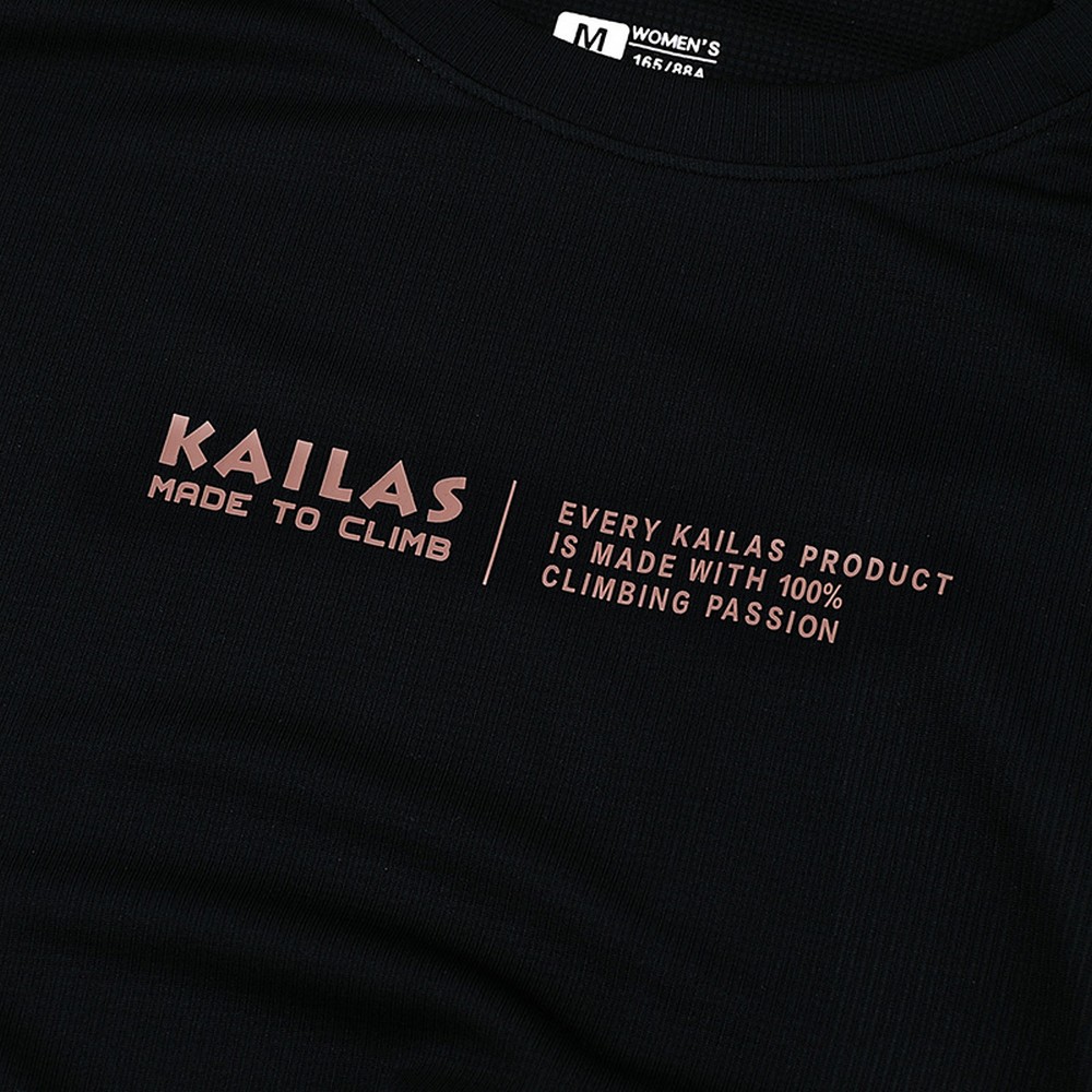 Hanorac Kailas Technical T Shirt Women L Negru Femei photo 2