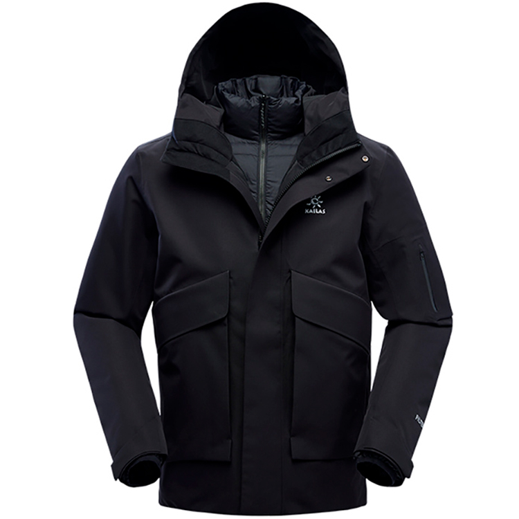 Geacă pt Barbati Kailas 3-in-1 Hardshell Jacket Men 2XL Negru photo 1 Geacă pt Barbati Kailas 3-in-1 Hardshell Jacket Men 2XL Negru photo 1