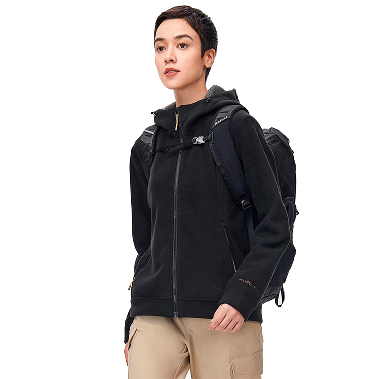 Hanorac Kailas Fleece Jacket Women L Negru Femei photo 2