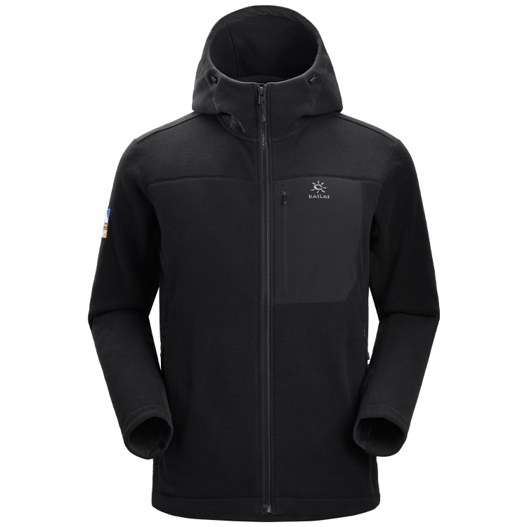 Hanorac pt bărbați Kailas Fleece Jacket S Negru photo 1 Hanorac pt bărbați Kailas Fleece Jacket S Negru photo 1