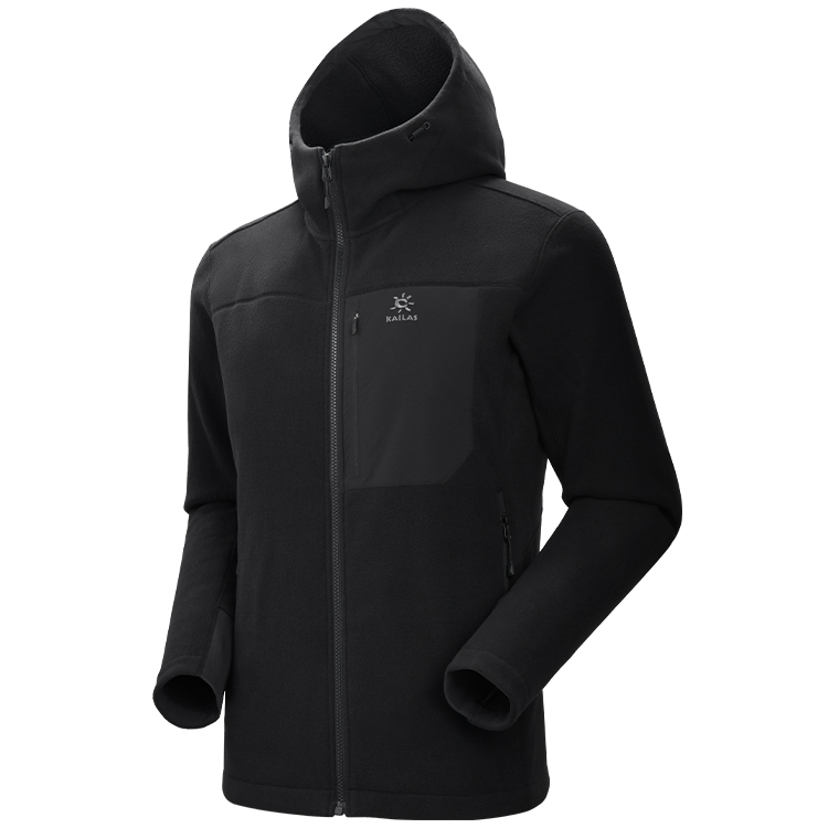 Hanorac pt bărbați Kailas Fleece Jacket S Negru photo 2