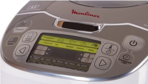Multifierbator Moulinex MK812132, 750 W, 45 programe, Argintiu cu alb thumbnav 2