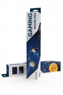 Gembird Mouse pad MP-SOLARSYSTEM-XL-01 COSMOS, Gaming, Extra wide pad surface size 350 x 900 mm, Material: natural rubber foam + fabric, Black thumbnav 4