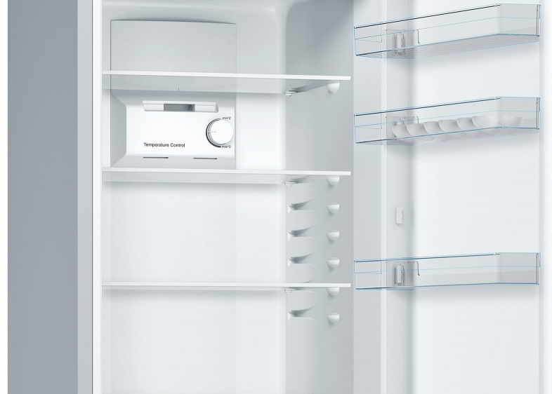 Frigider cu doua usi Bosch KGN36NL306 / 302 l / 186 cm / A++ / Argintiu photo 3