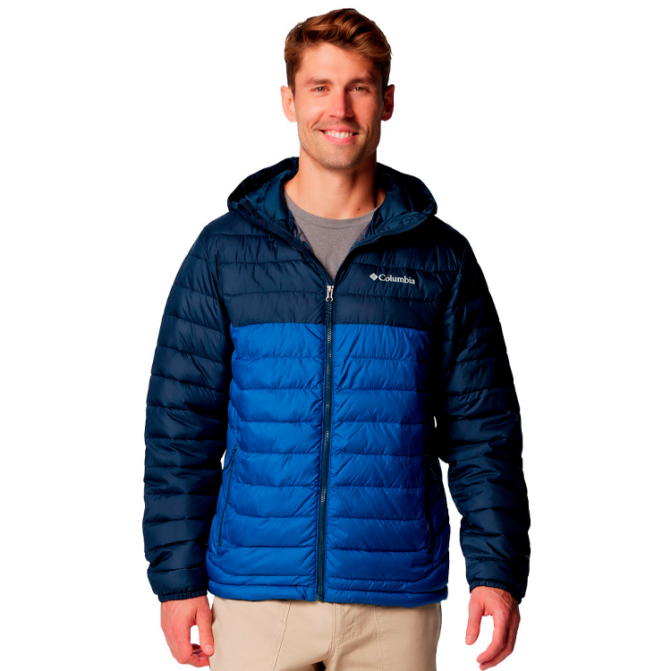 Geacă pt Barbati Columbia Powder Lite II Hooded Jacket S Albastru photo 1 Geacă pt Barbati Columbia Powder Lite II Hooded Jacket S Albastru photo 1