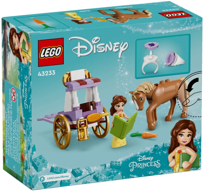 Конструктор Lego Disney Belles Storytime Horse Carriage 43233  от 5+ лет photo 1