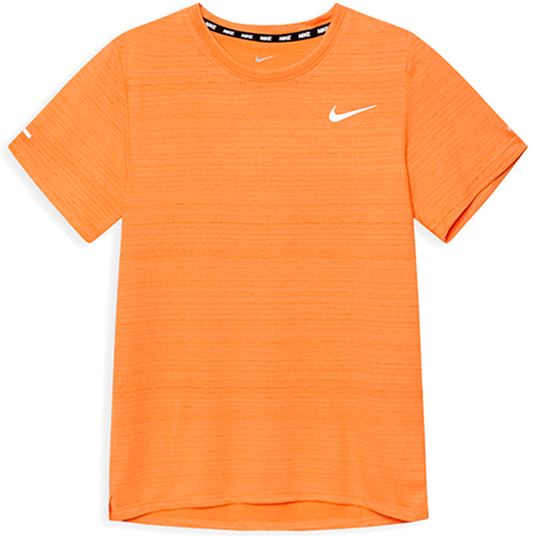 Футболка Nike B NK DF MILER / Мужской / L / Оранжевый photo 1 Футболка Nike B NK DF MILER / Мужской / L / Оранжевый photo 1