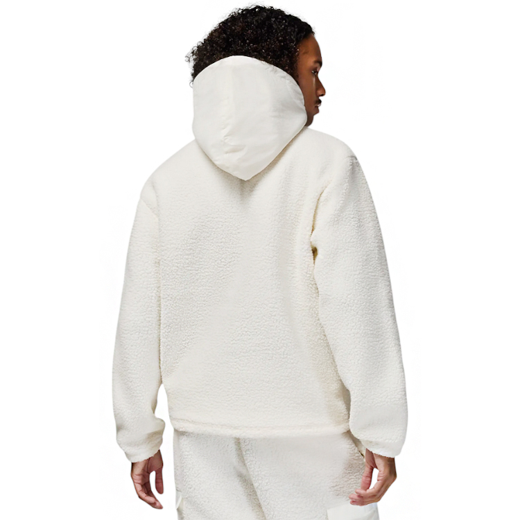 Hanorac pt bărbați Nike M J FLIGHT SHERPA TOP S Alb photo 3