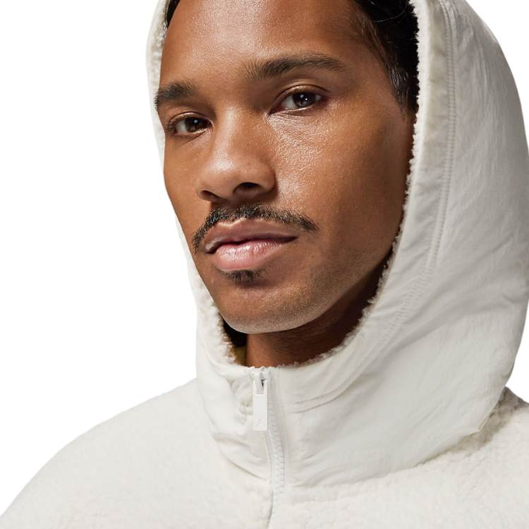 Hanorac pt bărbați Nike M J FLIGHT SHERPA TOP S Alb photo 4